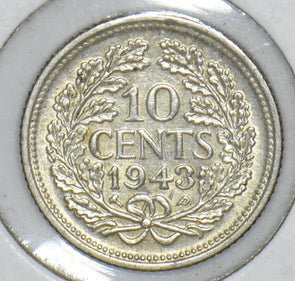 Netherlands 1943 10 Cents 190883 combine shipping