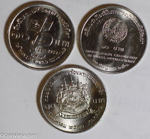 Thailand 1982 /1987/1987 10 Baht boy scouts/rural development/military academy l