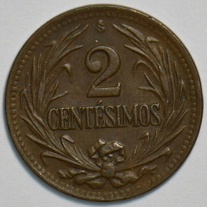 Uruguay 1943 2 Centesimos 298301 combine shipping