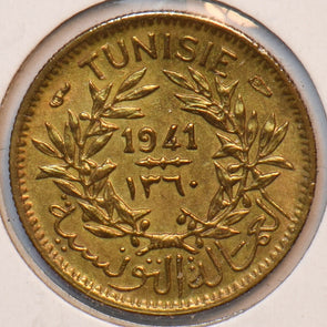Tunisia 1941 AH1360 50 Centimes 193056 combine shipping