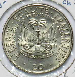 Haiti 1975 20 Centimes 293057 combine shipping