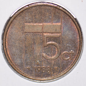 Netherlands 1988 5 Cents  900396 combine shipping
