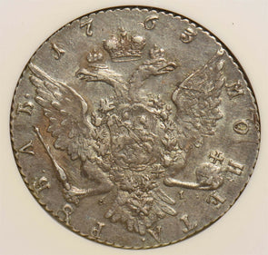 Russia Empire 1763 Rouble NGC AU55 NG1015 combine shipping