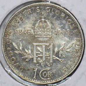 Austria 1908 Corona 194883 combine shipping