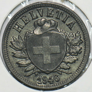 Switzerland 1946 2 Rappen 491303 combine shipping