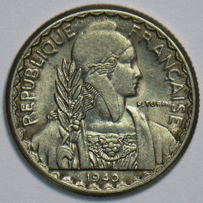 French Indo China 1940 10 Centimes 153066 combine shipping