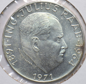 Austria 1971 KM 2911 50 Schilling UNC 293902 combine shipping