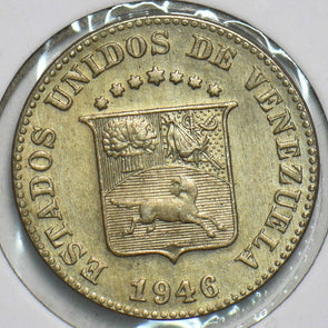 Venezuela 1946 5 Centimos 197219 combine shipping