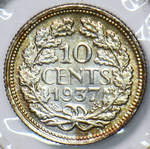 Netherlands 1937 10 Cents  291271 combine shipping