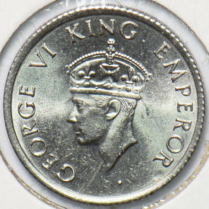 India British 1947 1/4 Rupee Indian tiger animal 294108 combine shipping