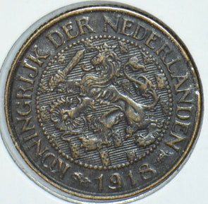 Netherlands 1918 Cent 291577 combine shipping