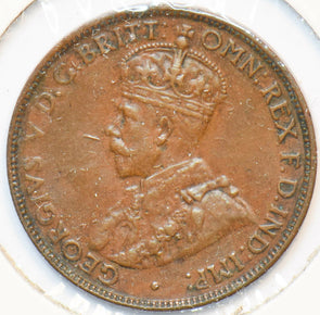Australia 1928 1/2 Penny Georgivs V 150511 combine shipping