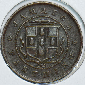 Jamaica 1907 Farthing 299063 combine shipping