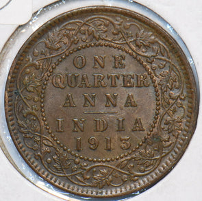 British India 1913 1/4 Anna 194525 combine shipping