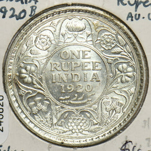 India British 1920 B Rupee 0 AU-UNC 240826 combine shipping