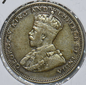 Straits Settlements 1927 B 20 Cents 296033 combine shipping