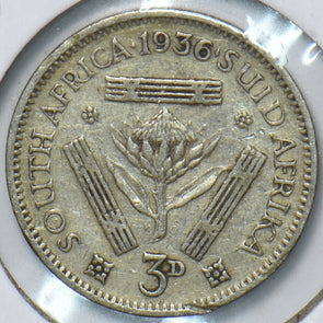 South Africa 1936 3 Pence 902447 combine shipping