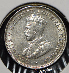 Australia 1936 3 Pence Kangaroo animal Emu  191358 combine shipping