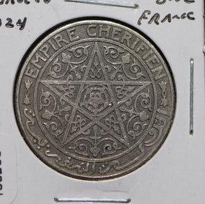 Morocco 1924 Franc  150256 combine shipping