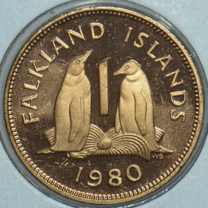 Falkland Islands 1980 Cent Penguin animal 290764 combine shipping