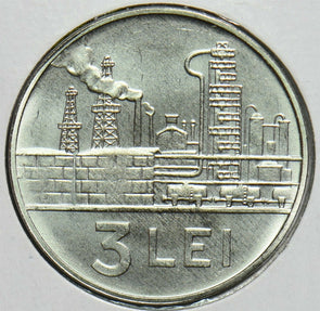 Romania 1966 3 Lei 152836 combine shipping