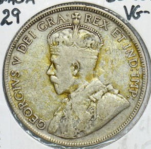 Canada 1929 50 Cents 298688 combine shipping