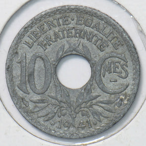 France 1941 10 Centimes 900124 combine shipping