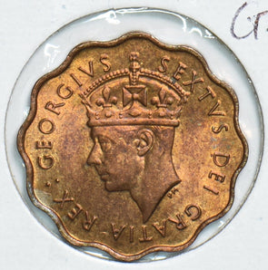 Cyprus 1949 Half Piastre BU Gem 491532 combine shipping