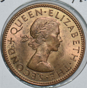 New Zealand 1963 1/2 Penny 198911 combine shipping