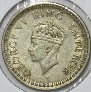 British India 1943 1/4 Rupee 150926 combine shipping