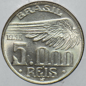 Brazil 1938 5000 Reis 295130 combine shipping