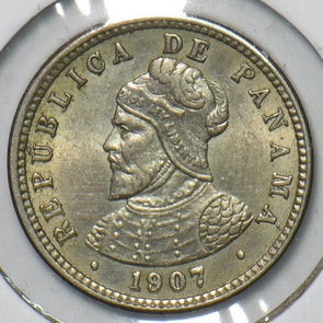 Panama 1907 1/2 Centesimo 490967 combine shipping