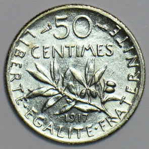 France 1917 50 Centimes 153151 combine shipping