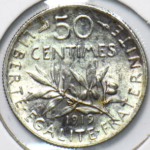 France 1919 50 Centimes 294357 combine shipping