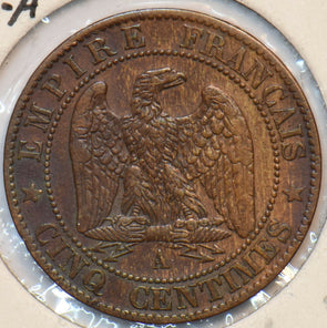 France 1861 A 5 Centimes Eagle animal 151599 combine shipping