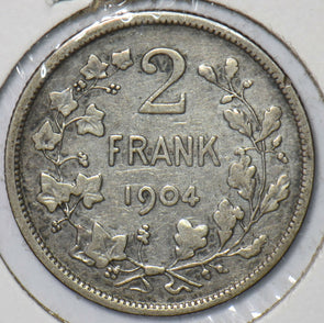 Belgium 1904 2 Francs 240246 combine shipping