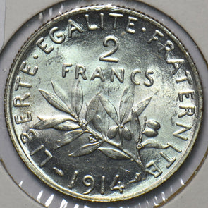 France 1914 2 Francs 294257 combine shipping