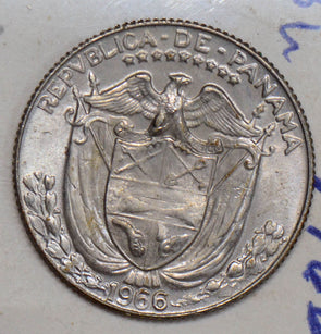 Panama 1966 1/4 Balboa BU 190485 combine shipping