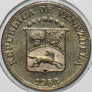 Venezuela 1958 12 1/2 Centimos Horse animal 195281 combine shipping
