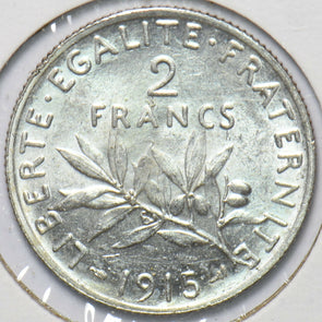 France 1915 2 Francs 293734 combine shipping