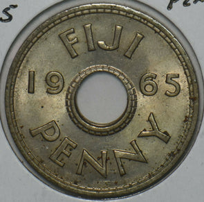 Fiji 1965 Penny 196363 combine shipping