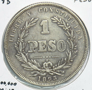 Uruguay 1893 Peso U0134 combine shipping