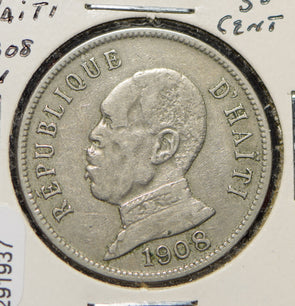 Haiti 1908 50 Centimes  291937 combine shipping