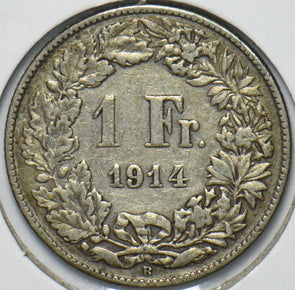 Switzerland 1914 Franc 193869 combine shipping