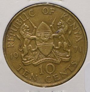 Kenya 1971 10 Cents  901116 combine shipping