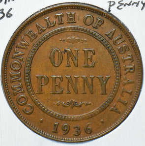 Australia 1936 Georgivs V Penny 292880 combine shipping