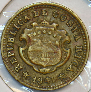 Costa Rica 1941 5 Centimos 297544 combine shipping