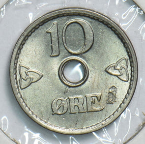 Norway 1951 10 Ore 241070 combine shipping