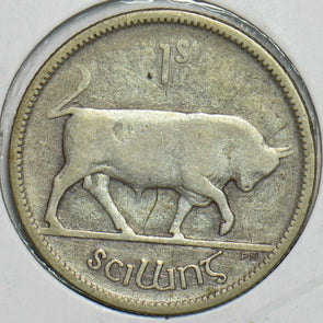 Ireland 1933 Shilling Bull animal 197210 combine shipping