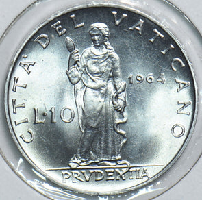 Vatican 1964 10 Lire 299016 combine shipping